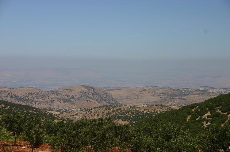 The Prophet's Trail: Toward tthe Jordan valley - by William Mackesy