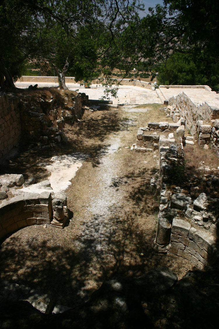 Jordan, The Prophet's Trail, Mar Elias Church - by William Mackesy, Walkopedia