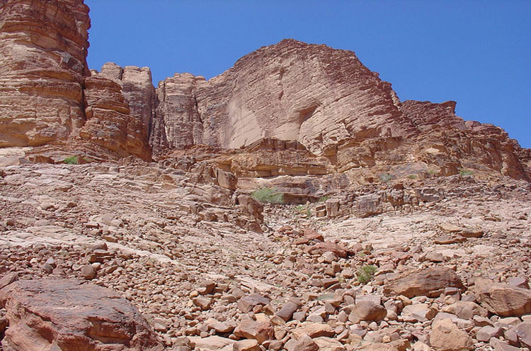 Jordan Wadi Rum, Lawrence's Spring, Lawrence's Spring - © From Flickr user Amanderson2, Walkopedia