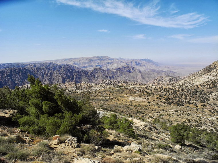 Jordan, Dana Area, Rummana Mountain Trail, Walkopedia