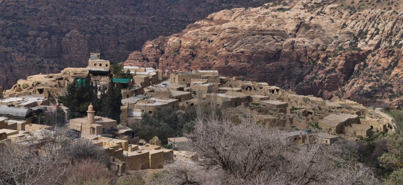 Jordan, Dana Area, Dana in the morning light, Walkopedia