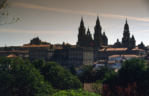 Spain NW The Camino, Camino de Santiago, Approaching Santiago, Walkopedia