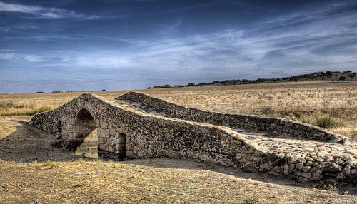 Spain NW The Camino, Camino de Santiago, Roman Bridge, Extremadura, Walkopedia