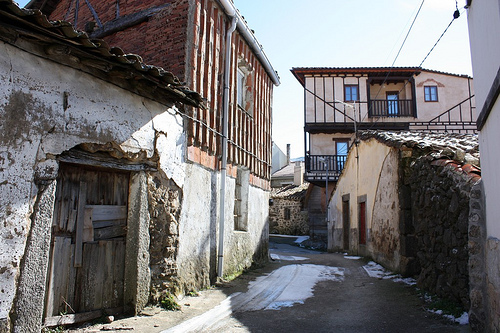 Spain, Via de la Plata (Seville to Santiago), Salamanca, Side Street, Walkopedia