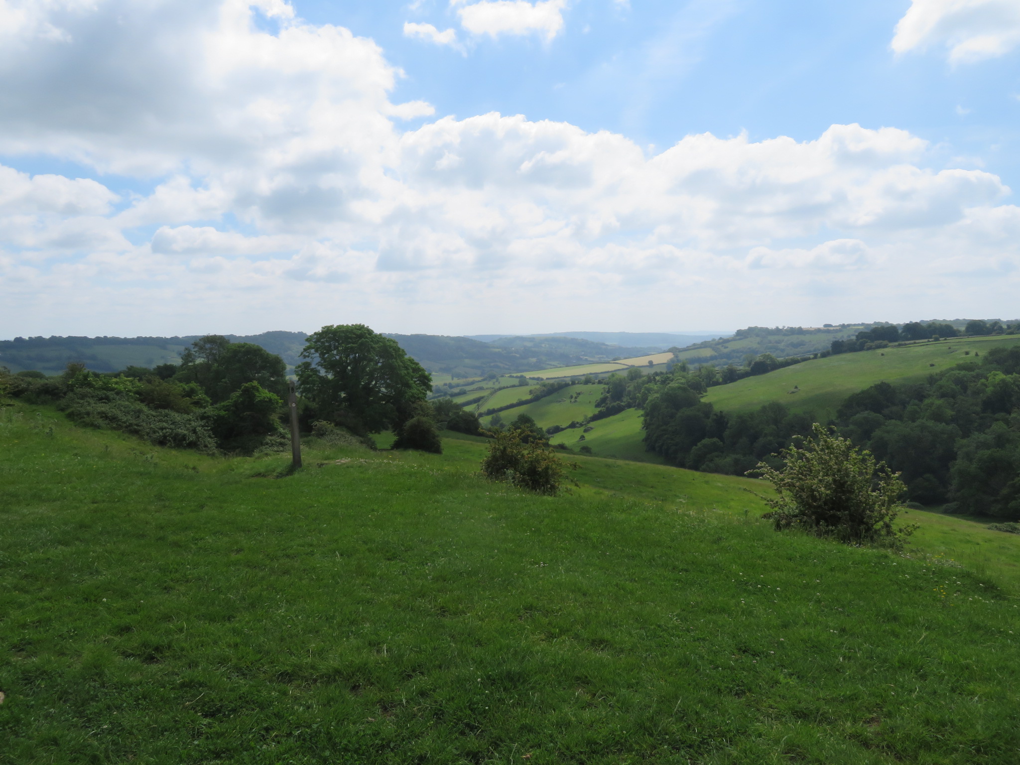 United Kingdom England Cotswolds, Cotswold Way, Final stretch, north of Bath, Walkopedia