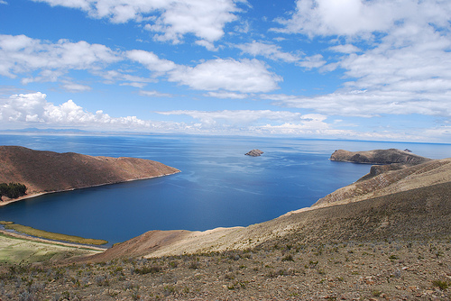 Bolivia Lake Titicaca, Isla del Sol, Bay, Isla del Sol, Walkopedia