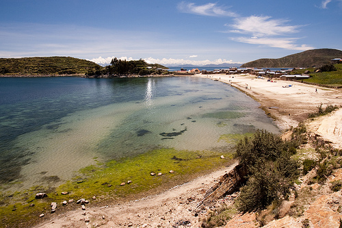 Bolivia Lake Titicaca, Isla del Sol, Beach, Isla del Sol, Walkopedia