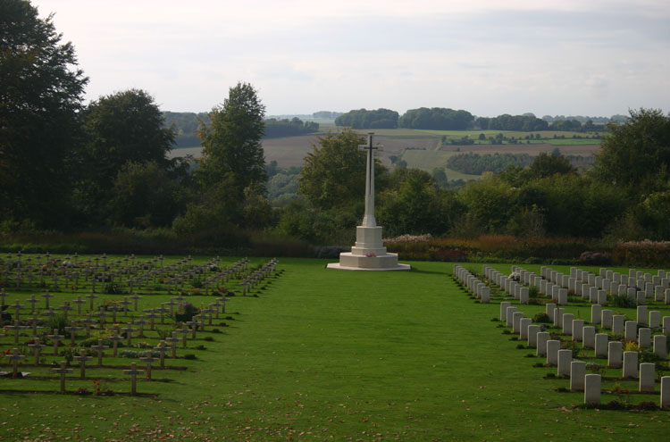 France, First World War Battlefields, Down over the front line, Walkopedia