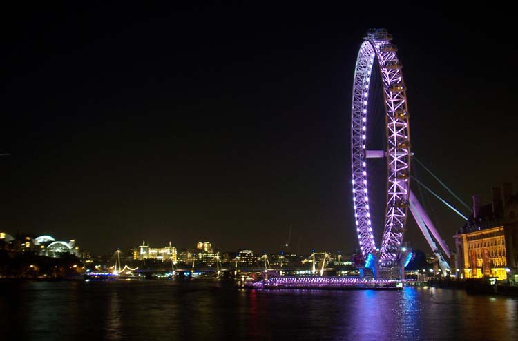 United Kingdom England, Thames Path, London Eye, Walkopedia