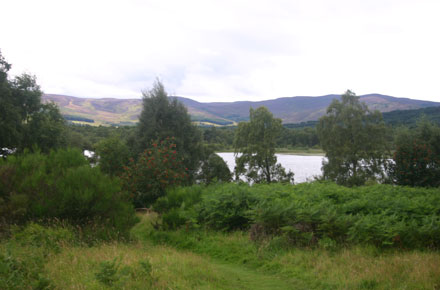 United Kingdom Scotland Cairngorms, Muir of Dinnet (Loch Kinord and Burn O'Vat), , Walkopedia