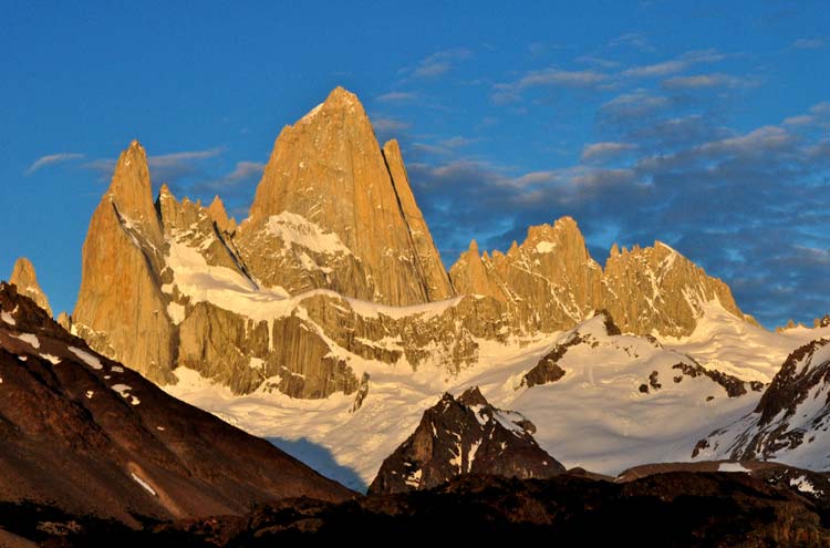 Argentina, Fitz Roy Massif, Fitz Roy Sunrise, Walkopedia