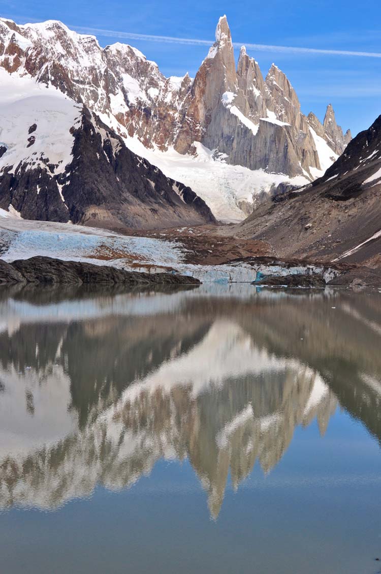 Cerro Torre, Glacier Grande - © By Flickr user GeoffLivingston Fitz Roy Massif: Cerro Torre, Glacier Grande - © By Flickr user GeoffLivingston