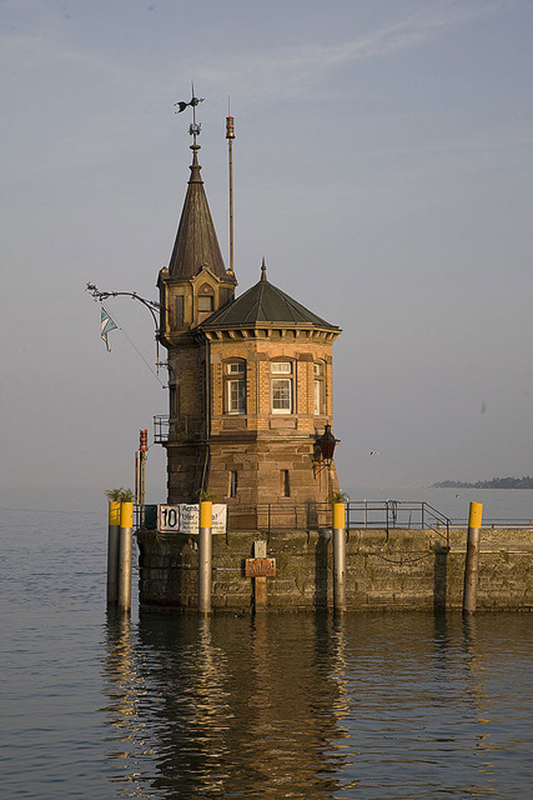 Switzerland, Via Jacobi (aka Jakobsweg), Konstanz Harbour, Walkopedia