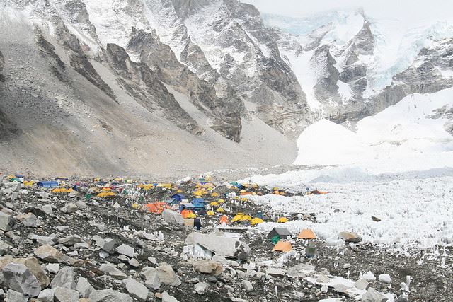 Everest Base Camp, Nepal - ©Flickr user ilkerender Mt Everest Base Camp: Everest Base Camp, Nepal - ©Flickr user ilkerender