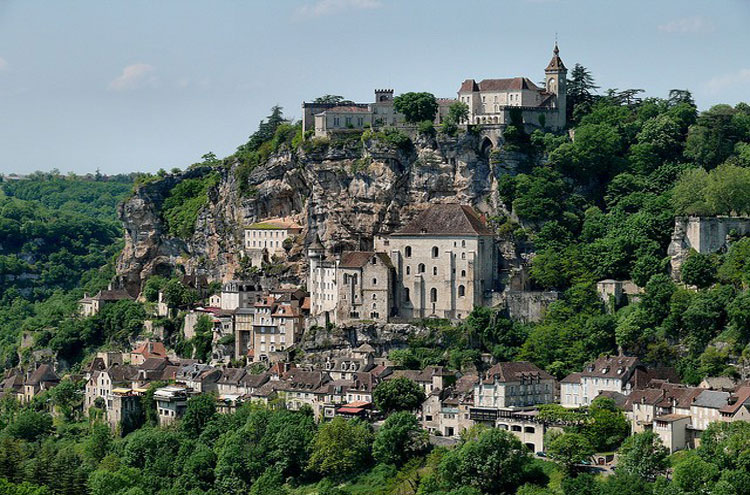 France, Chemin St Jacques, Rocamadour, Lot region, Walkopedia