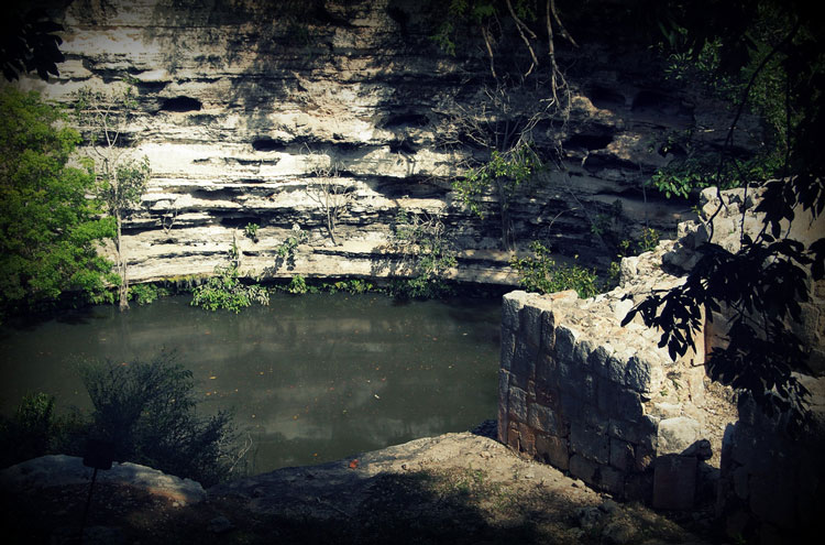 Mexico Yucatan Peninsula, Chichen Itza, Cenote Sagrado, Walkopedia