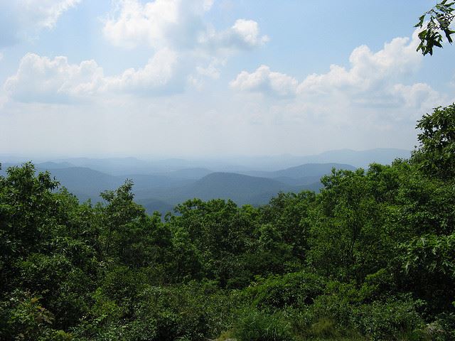 USA Eastern, Appalachian Trail, Appalachian Trail - view from southern terminus, Walkopedia