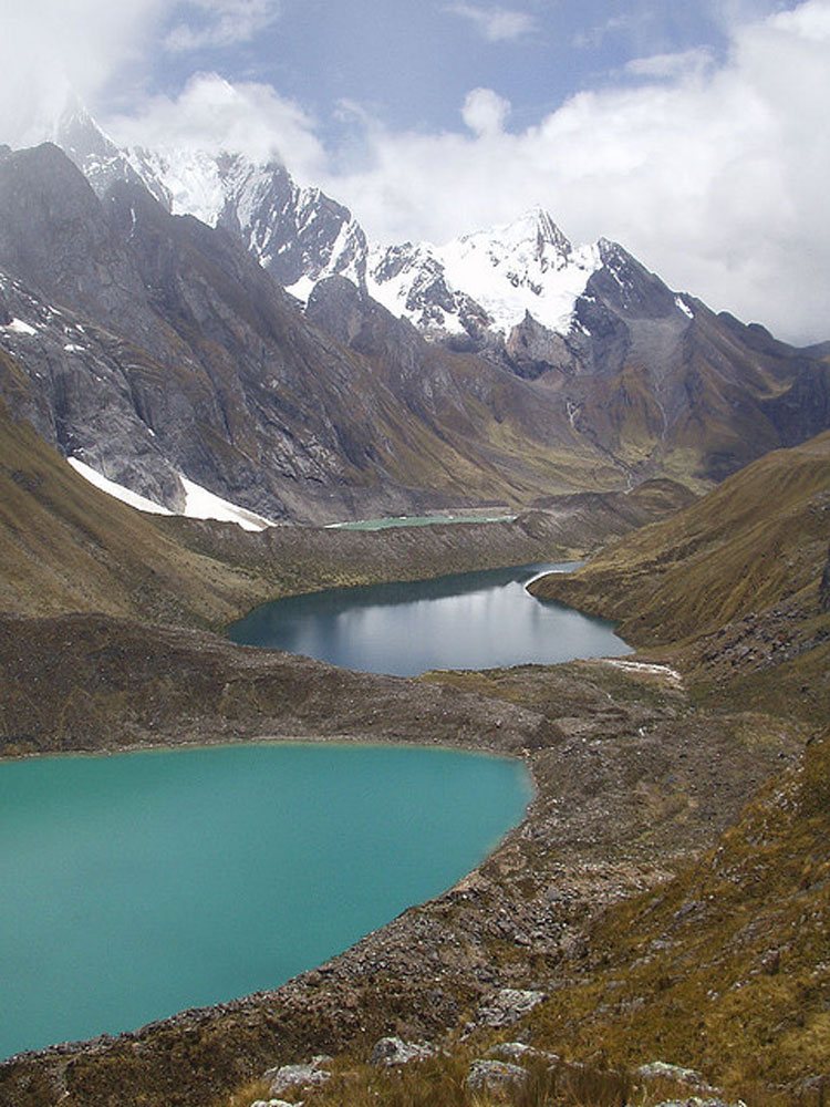 Peru North Huayhuash, Huayhuash Circuit, Emerald Lakes , Walkopedia