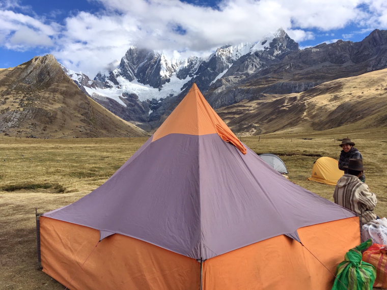 Peru North Huayhuash, Huayhuash Circuit, Mitucocha campsite, Walkopedia