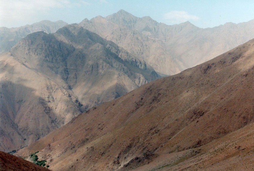 Morocco High Atlas, Jebel Toubkal Circuit, High, dry landscape, Walkopedia