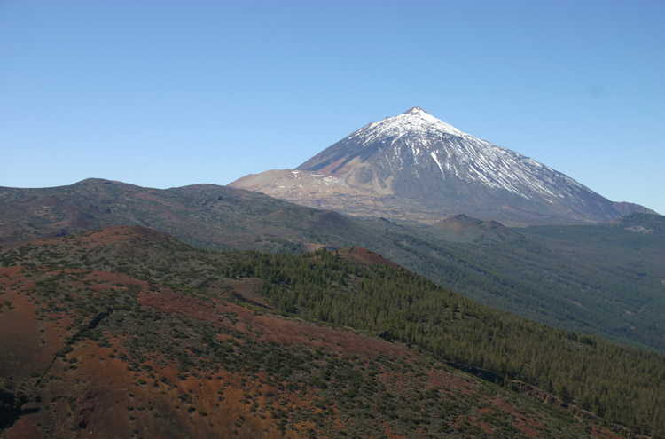 Spain Canary Islands: Tenerife, Tenerife, El Tiede From the island's spine, Walkopedia