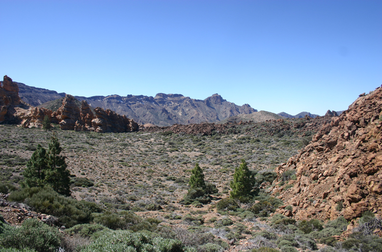 Spain Canary Islands: Tenerife, Las Canadas and El Tiede, Las Canadas floor, Walkopedia