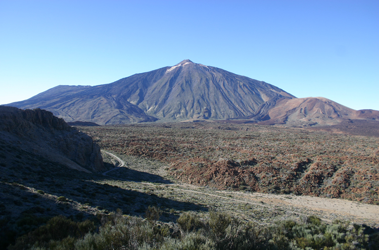 Spain Canary Islands: Tenerife, Las Canadas and El Tiede, Las Canadas to El Tiede, Walkopedia