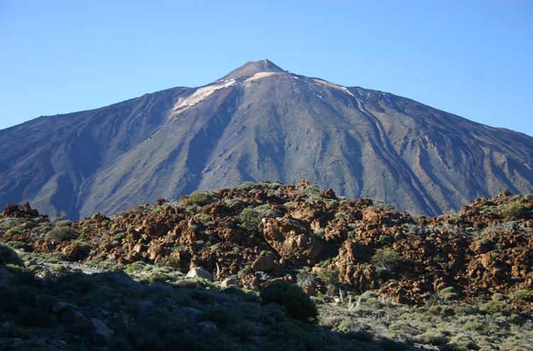 Spain Canary Islands: Tenerife, Guajara, Across Las Canadas lava, Walkopedia