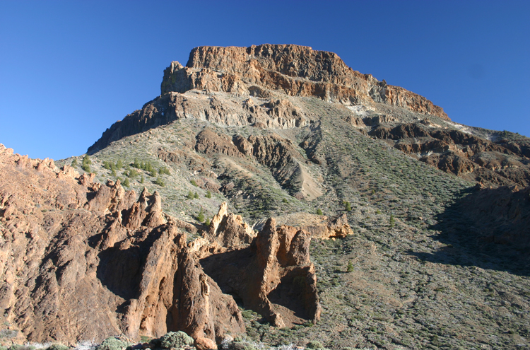 Spain Canary Islands: Tenerife, Guajara, Evening light, Walkopedia