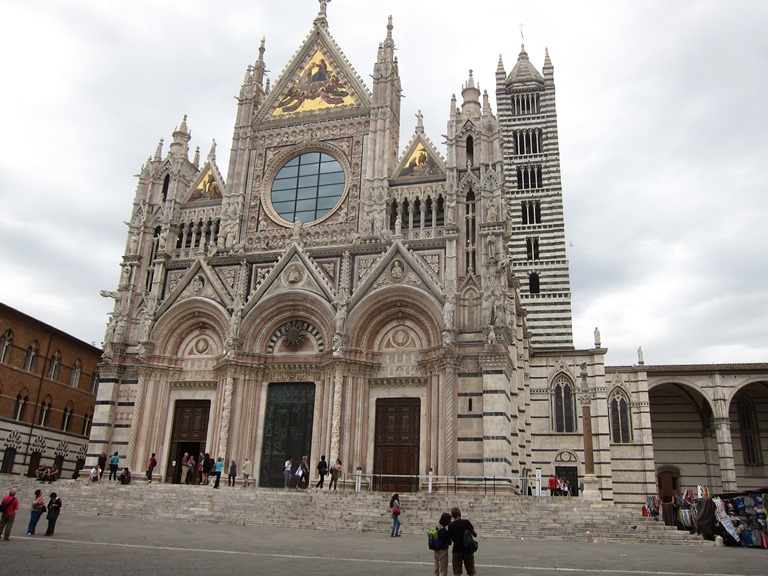 Italy, Via Francigena, Tuscany - Siena Duomo, Walkopedia