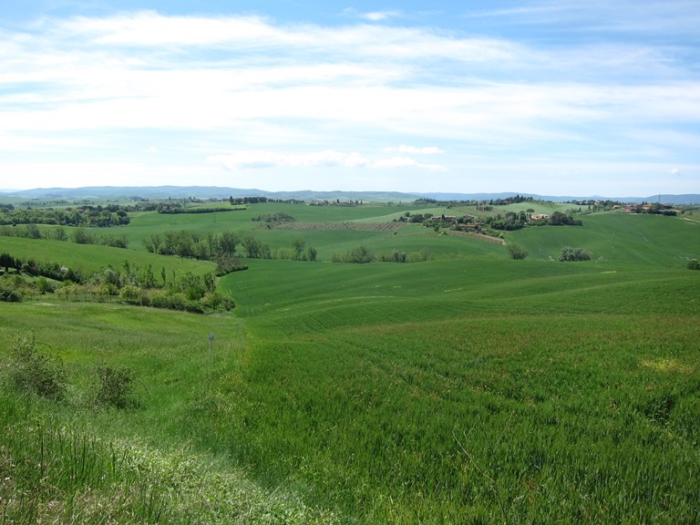 Italy, Via Francigena, Tuscany -  Near Siena, Walkopedia