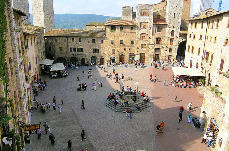 Italy, Via Francigena, San Gimignano, Walkopedia