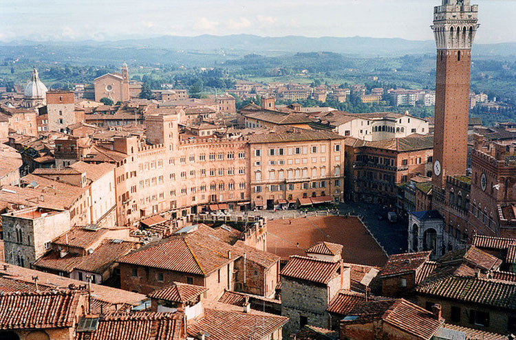 Italy, Via Francigena, Siena, Walkopedia