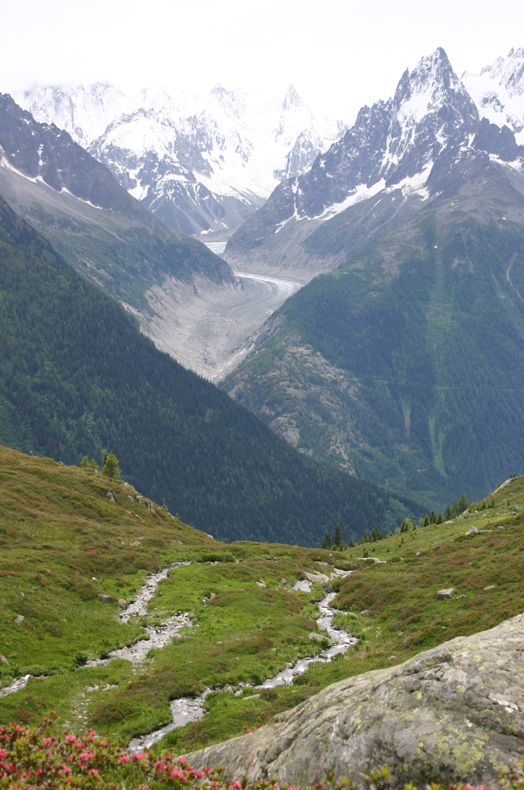 France Alps Aiguilles Rouges, Lac Blanc and Southern Aiguilles Rouges Traverses, Mer de Glace From Grand Balcon Sud, Walkopedia