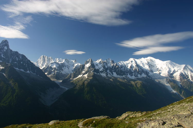 France Alps Aiguilles Rouges, Lac Blanc and Southern Aiguilles Rouges Traverses, Mt Blanc From Aiguilles Rouges, Walkopedia