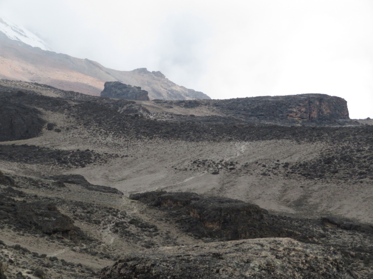 Tanzania Mount Kilimanjaro, Trekking Kilimanjaro , Lava Tower in desert, Walkopedia