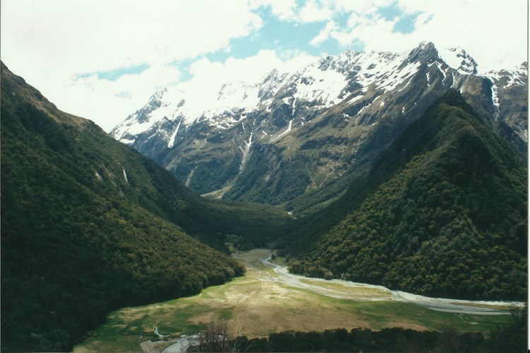 New Zealand South Island, Routeburn, Routeburn - early day 1, Walkopedia