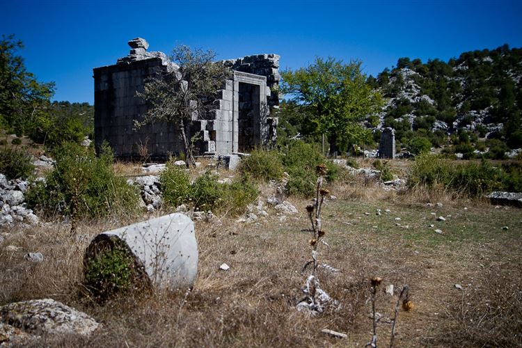 Turkey Anatolia, St Paul Trail, Ruins at Adada, Walkopedia