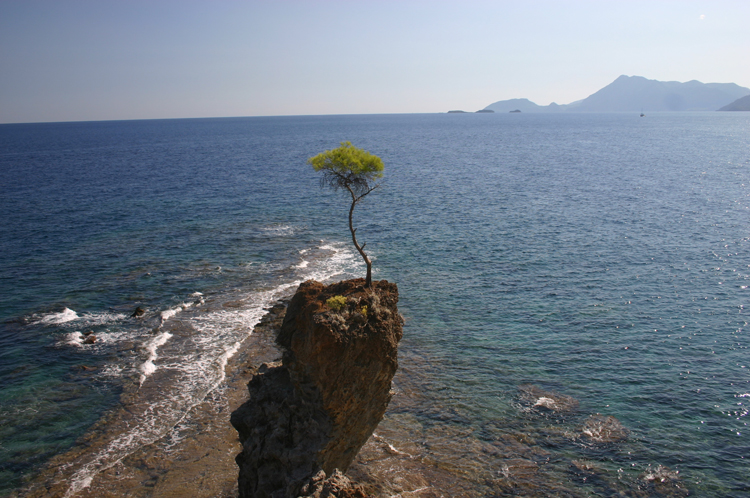 From Phaselis - © William Mackesy Lycian Way: From Phaselis - © William Mackesy