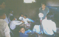 Bolivia, Cordillera Apolobamba Traverse (from Pelechuco), In the classroom, Walkopedia