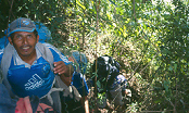 Bolivia, Cordillera Apolobamba Traverse (from Pelechuco), Steep path, Walkopedia