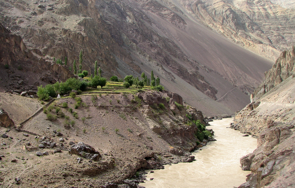 Farm, Zanskar - © By Flickr user wildexplorer Zanskar : Farm, Zanskar - © By Flickr user wildexplorer