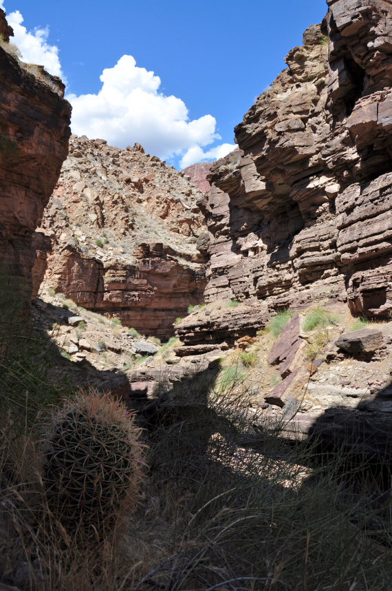 USA SW: Grand Canyon, Thunder River, Deer Creek Trails, Deer Creek Narrows , Walkopedia