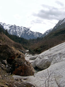 India Sikkim and nearby, Green Lake, Back up the valley, Walkopedia