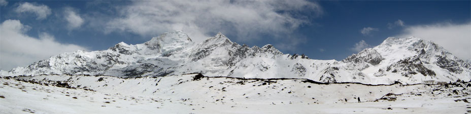 India Sikkim and nearby, Green Lake, Green Lake campsite panorama, Walkopedia