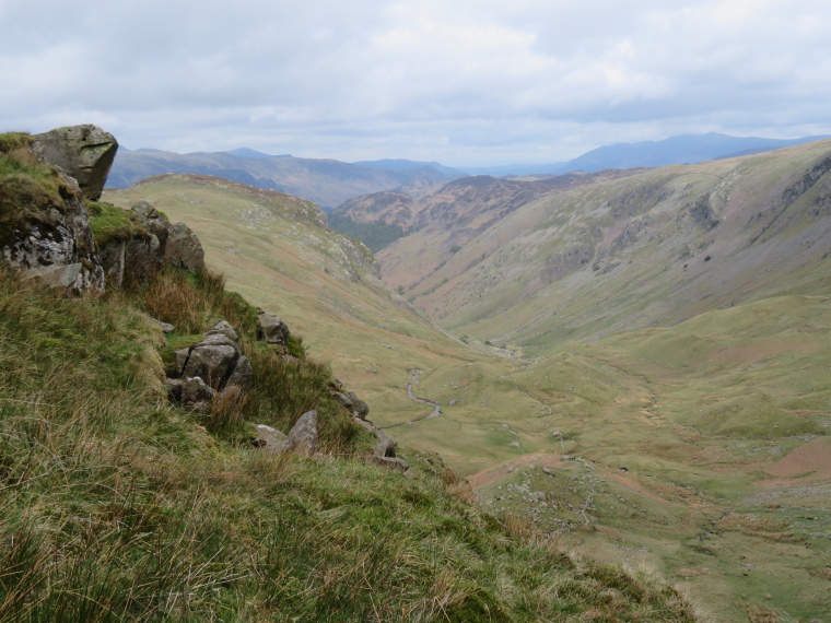 United Kingdom England North, Coast to Coast,  From Lining Crag north down Greenup Gill, Walkopedia