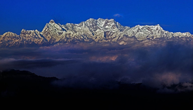 Nepal Far East, Kangchenjunga from Nepal, Kangchenjunga from the West, Walkopedia