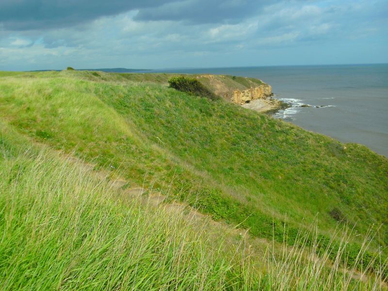 United Kingdom England North, Durham Heritage Coastal Path, Caves in the distance, Walkopedia