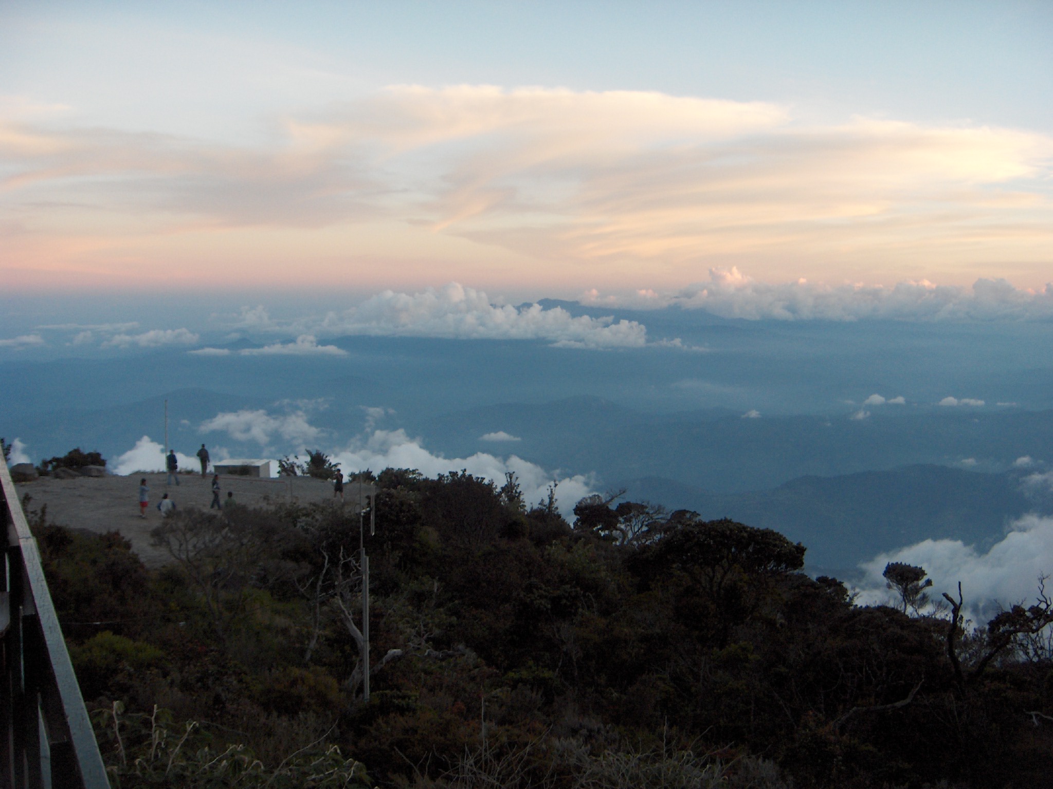 Mt Kinabalu: VIEW From SANCTUARY LODGE - © Jim Holland