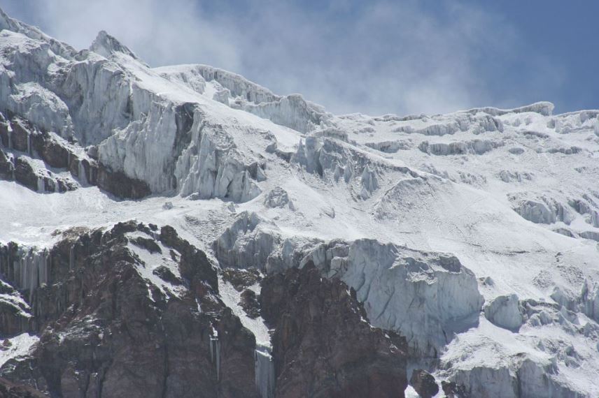 Ecuador Central Andes: Chimborazo Area, Chimborazo Area, Chimborazo icefields , Walkopedia